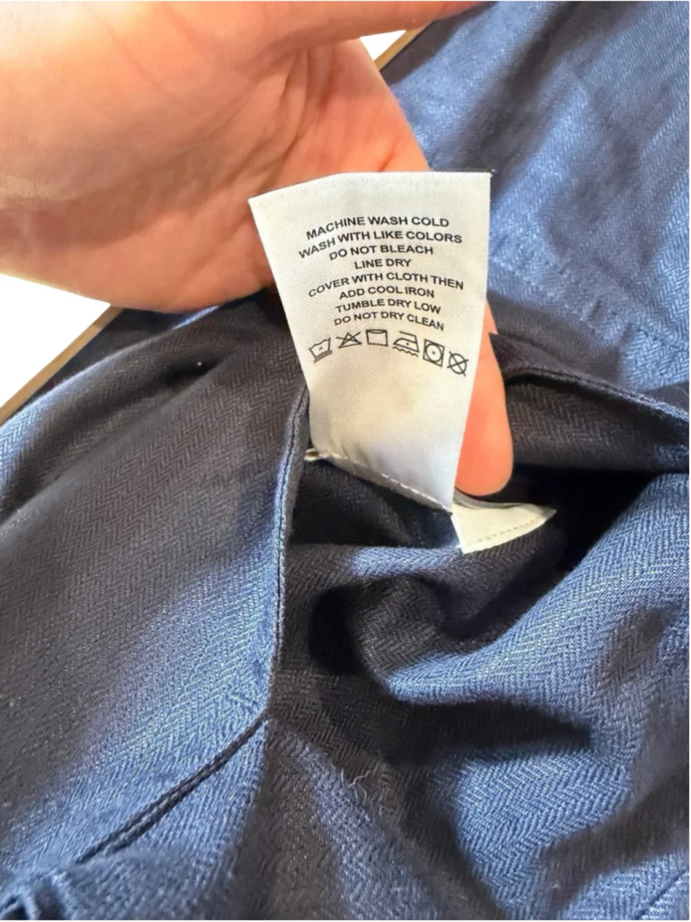 Billy Reid Reversible Waxed Nylon Shirt Jacket Cotton Linen Chore M